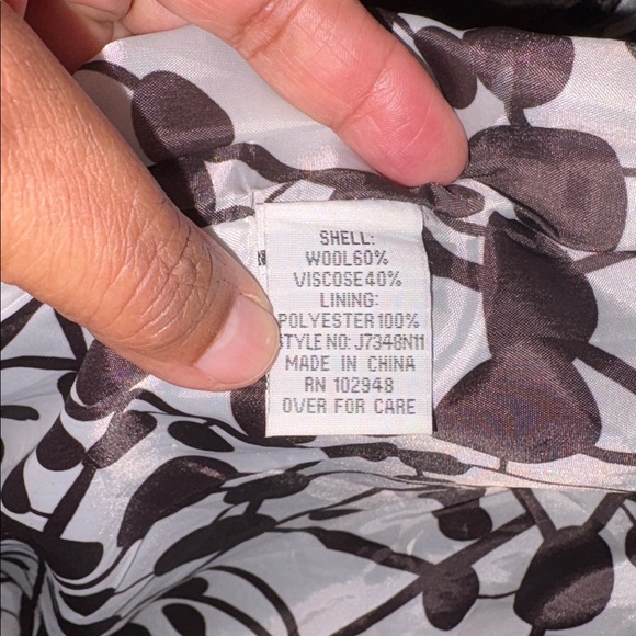 Anthropologie Tulle Wool-blend Coat - Picture 6 of 7